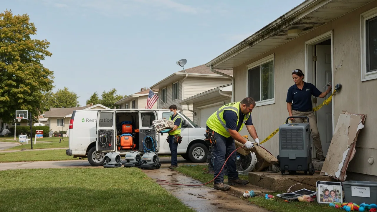 Water Damage Restoration in Windsor, WI near me